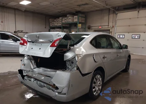 2015 Nissan Sentra Sv из США, поврежденный, VIN 3N1AB7AP6FY312456